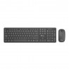 Kit Mouse Y Teclado Inalambrico Stylos Usb Español Negro Stpktm5B