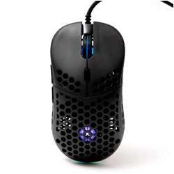 Mouse Gamer Perfect Choice Litebee Vortred 6 Botones 12800 Dpi Negro V-930716