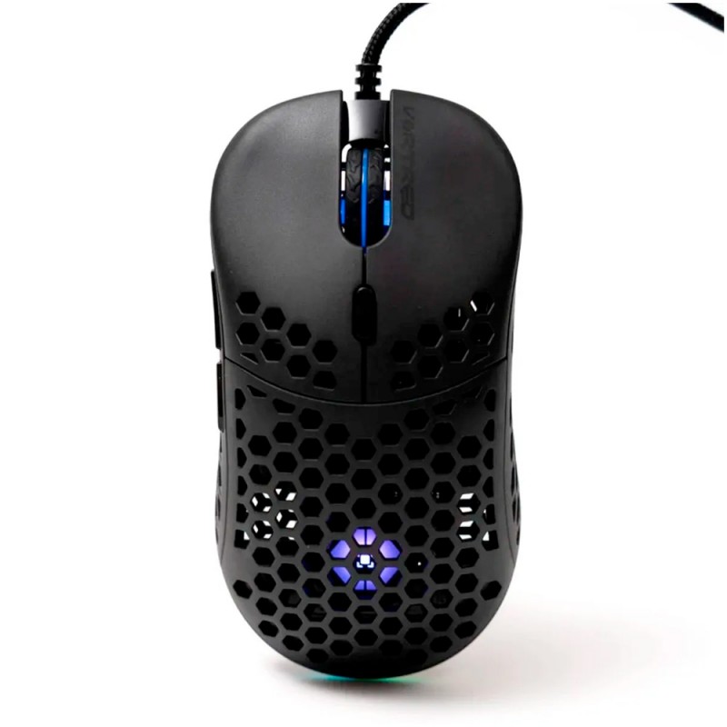 Mouse Gamer Perfect Choice Litebee Vortred 6 Botones 12800 Dpi Negro V-930716