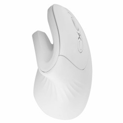 Mouse Ergonómico Perfect Choice Snouse Óptico Inalámbrico 3200Dpi Blanco Pc-045205
