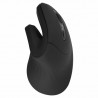 Mouse Ergonómico Perfect Choice Snouse Óptico Inalámbrico 3200Dpi Negro Pc-045199