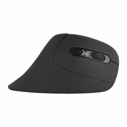 Mouse Ergonómico Perfect Choice Snouse Óptico Inalámbrico 3200Dpi Negro Pc-045199