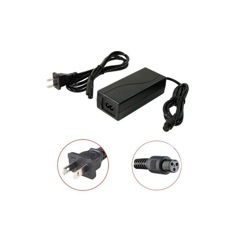Cargador Para Patineta Electrica Hoverboard 42V 2A Negro Xve-4200150