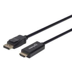 Cable Displayport A Hdmi Manhattan Macho-Macho 1080P 3.0M 153188