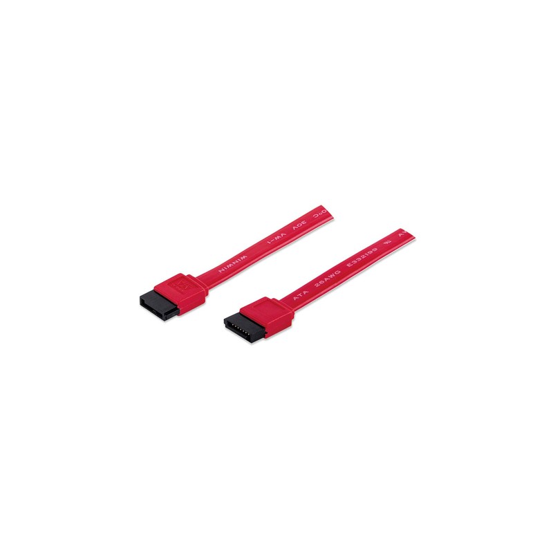 Cable Sata Disco Duro Manhattan 50Cm Dos Conectores 7 Pines 340700