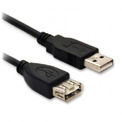 Cable Usb Brobotix Usb-A 2.0 Macho - Usb-A 2.0 Hembra 3M Negro 102310