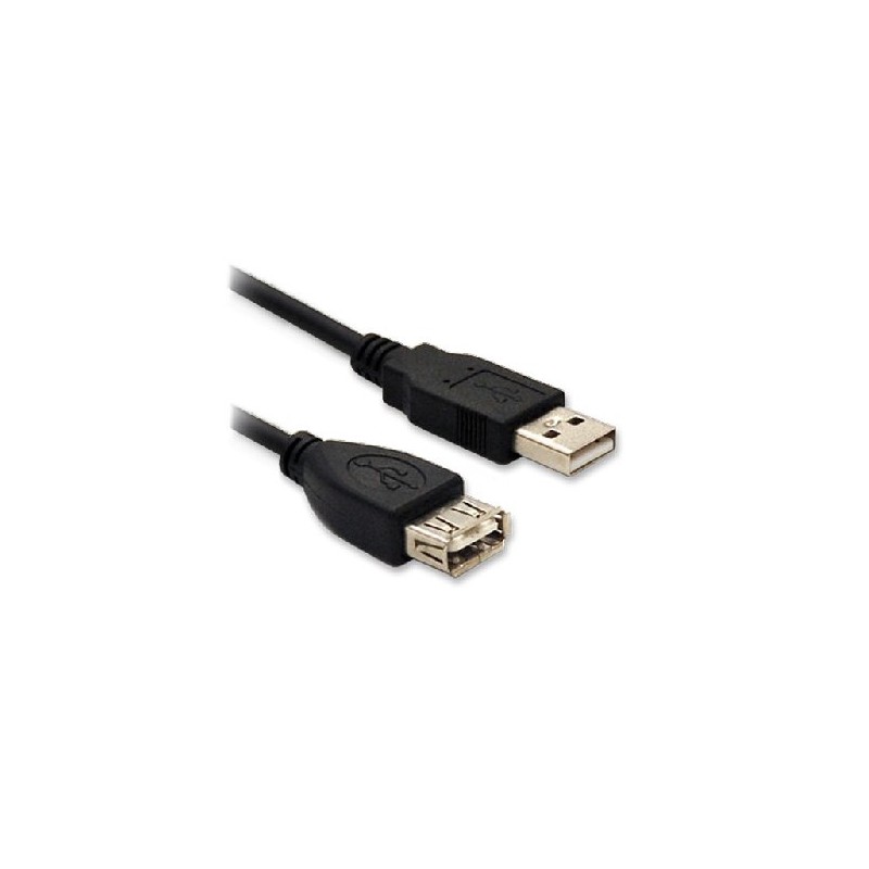 Cable Usb Brobotix Usb-A 2.0 Macho - Usb-A 2.0 Hembra 3M Negro 102310