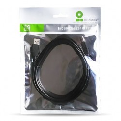 Cable Usb Brobotix Usb-A 2.0 Macho - Usb-A 2.0 Hembra 3M Negro 102310