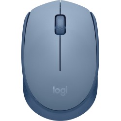 Mouse Logitech M170 Optico 1000Dpi 3 Botones Ambidiestro Inalambrico Usb Azul 910-006863