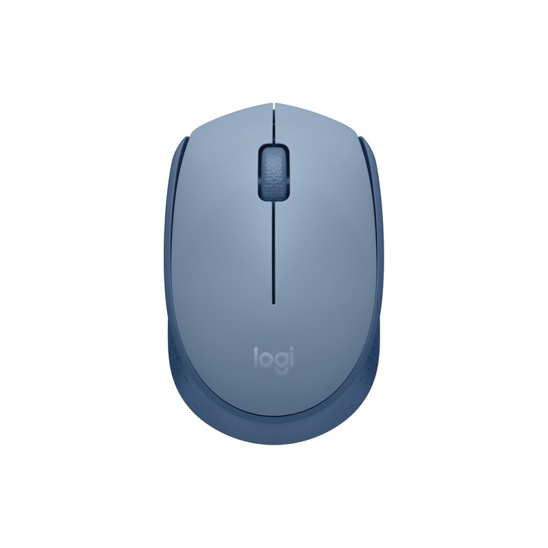 Mouse Logitech M170 Optico 1000Dpi 3 Botones Ambidiestro Inalambrico Usb Azul 910-006863