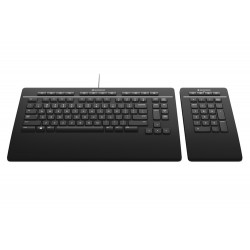 Teclado 3Dconnexion Pro Con Teclado Numérico Alámbrico Inglés Negro 3Dx-700090