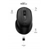 Mouse Acteck Optimize Ergo Mi470 1600Dpi 2 Botones Ergonómico Inalámbrico Usb Negro Ac-934145