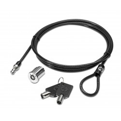 Candado Hp Para Laptop De Llave 1.9 Mts Negro Au656Aa