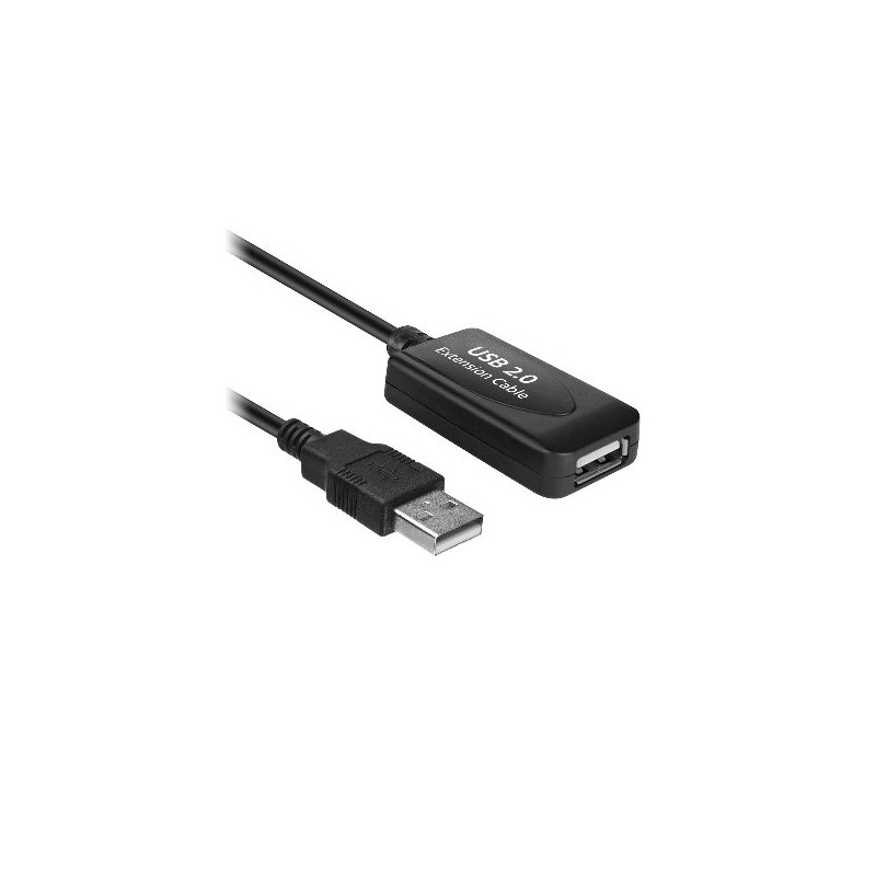 Cable Usb Brobotix Usb-A Macho Usb-A Hembra 10M Negro 963869