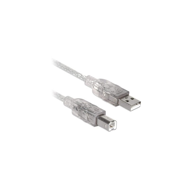 Cable Usb Brobotix Usb-A Macho Usb-B Macho 1.8M Translucido 150112