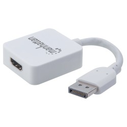 Adaptador Displayport A Hdmi H 4K Con Cable Manhattan 152648