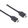 Cable Hdmi Alta Velocidad 4K Blindado 1.5 M Manhattan Negro 355308