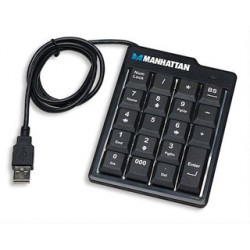 Teclado Numerico Manhattan Tecitl110 Usb Negro (176354)